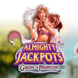 Jackpots logo of Almighty Jackpots: Garden of Persephone from Novomatic at Robocat Casino