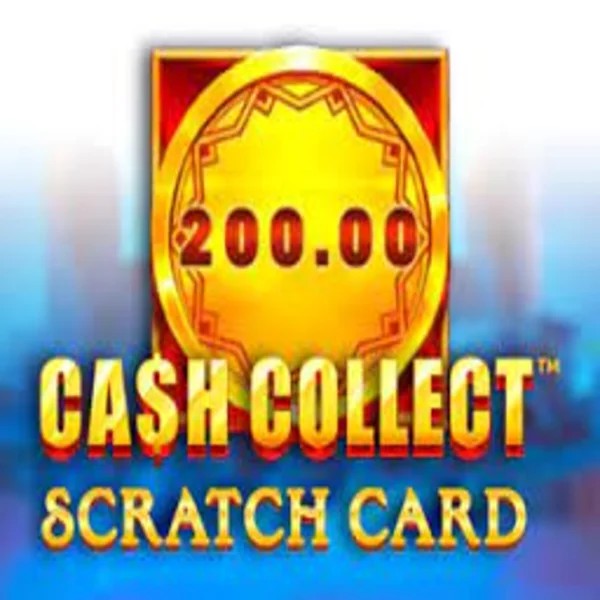 Cash Collect Scratch slot logo by Playtech at Robocat Casino