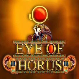 Eye of Horus online game logo by RTG (Reel Time Gaming) on robocats.ca