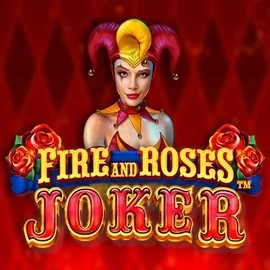 Fire and Roses Joker online game logo by Triple Edge Studios on robocats.ca