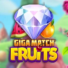 Slots logo of Giga Match Fruits from RubyPlay at Robocat Casino