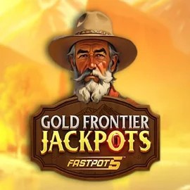 Gold Frontier Jackpots FastPot5 logo by Yggdrasil at Robocat Casino