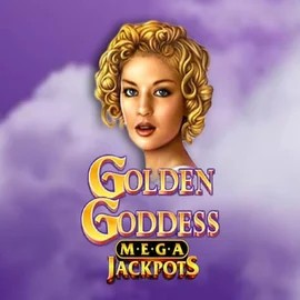 Golden Goddess Megajackpots game by IGT – logo hosted on Robocat Casino