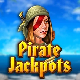 Official Jackpots logo: Pirate Jackpots by Belatra Games at Robocat Casino