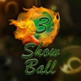 Official Bingo logo: Show Ball 3 by Vibra Gaming at Robocat Casino
