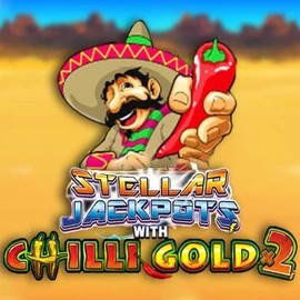 Stellar Jackpots with Chilli Gold x2 logo by Lightning Box Game Robocat Casino