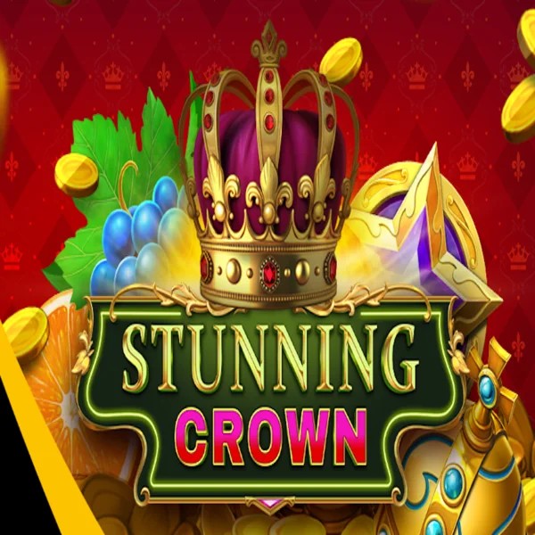 Stunning Crown online game logo by BF Games on robocats.ca