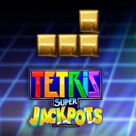 Tetris Super Jackpots casino game by WMS – featured logo at Robocat Casino