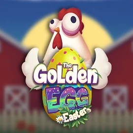 The Golden Egg Easter slot visual from Spinmatic available on robocats.ca