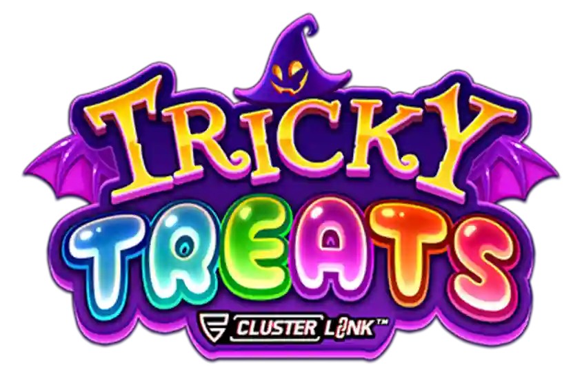 Tricky Treats by Push Gaming, showcased at robocats.ca – game logo